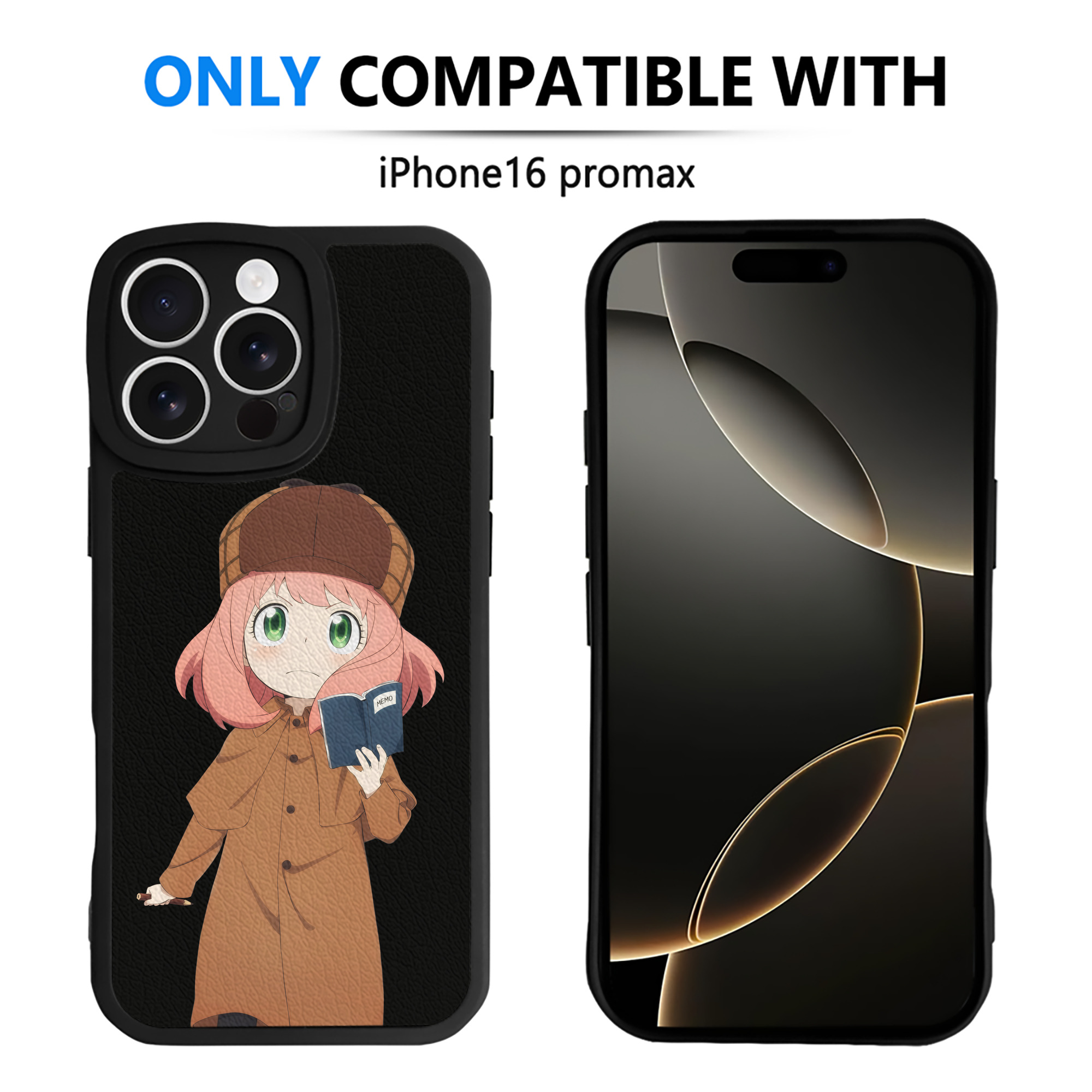 （画像用） SPY×FAMILY间谍家家酒 【iPhone 16シリーズ対応】シリコンスマホケース（レザー調） 材質：シリコン